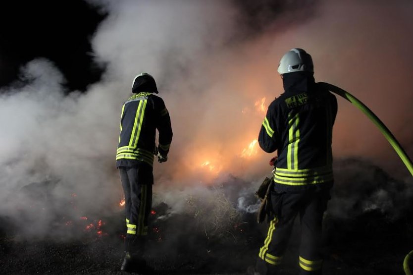 Brand bei Rengelrode (Foto: Thomas Müller)