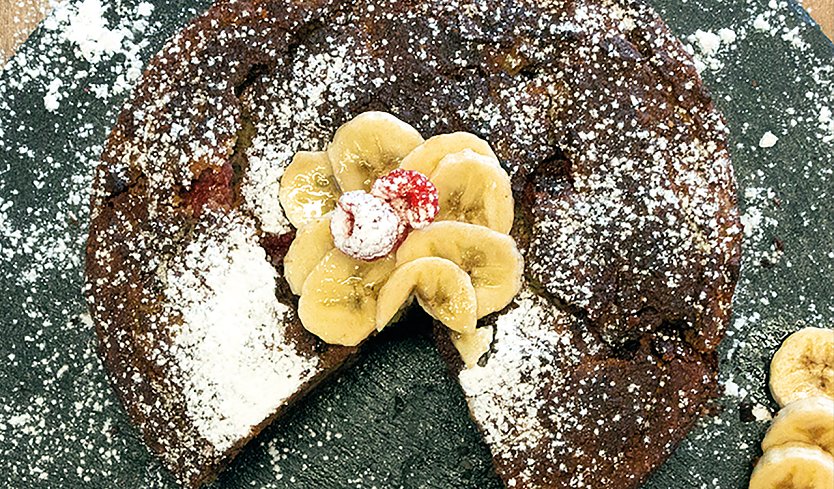 Kartoffel-Bananen-Kuchen (Foto: KMG)