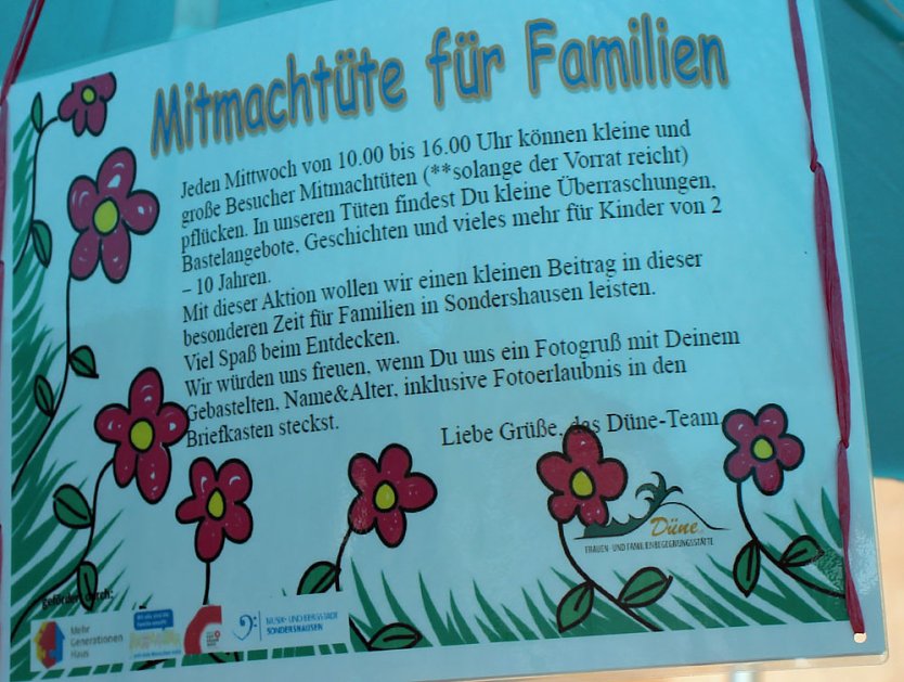 Aktion Mitmachtüte für Familien erfolgreich (Foto: Karl-Heinz Herrmann)