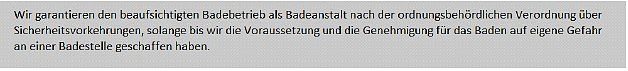 Badebetrieb am Bebraer Teich garantiert (Foto: Familie Jahn)