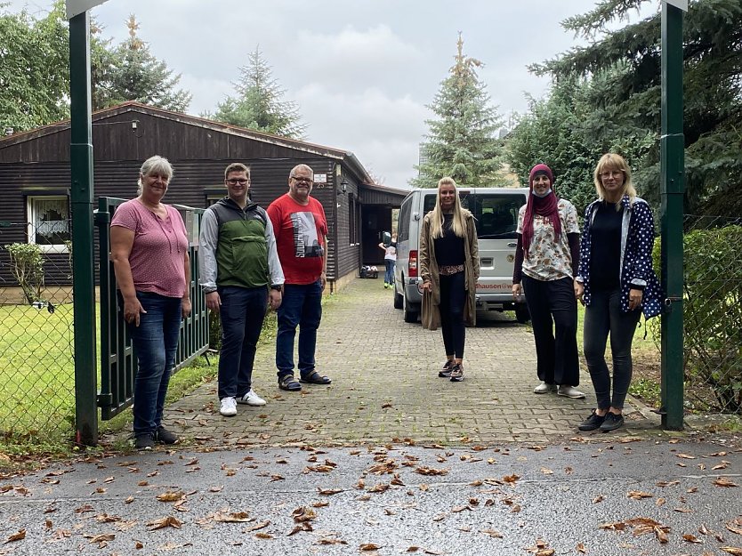 von links: Anett J&auml;hne, Daniel Volkmann, Reiner Schumann, Annekathrin Wilke, Julia Lahlou, Katrin Heidelberg (Foto: Julia Lahlou)