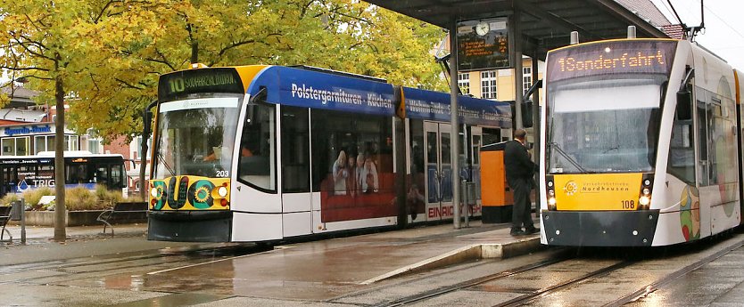Die Nordhäuser Straßenbahn wird zum Zankapfel (Foto: Verkehrsbetriebe Nordhausen) Die Nordhäuser Straßenbahn wird zum Zankapfel (Foto: Verkehrsbetriebe Nordhausen)
