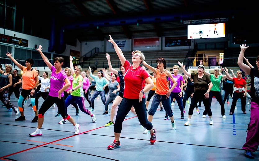 Frauenpower in der Wiedigsburghalle (Foto: C.Keil)