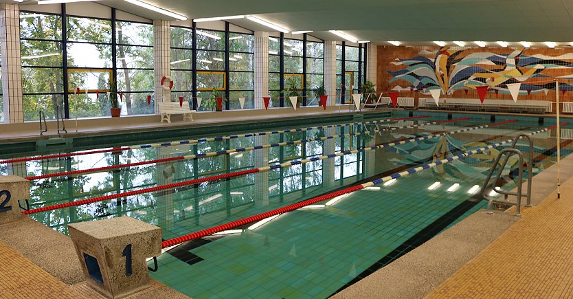 Schwimmhalle in Sollstedt (Foto: J.Piper)