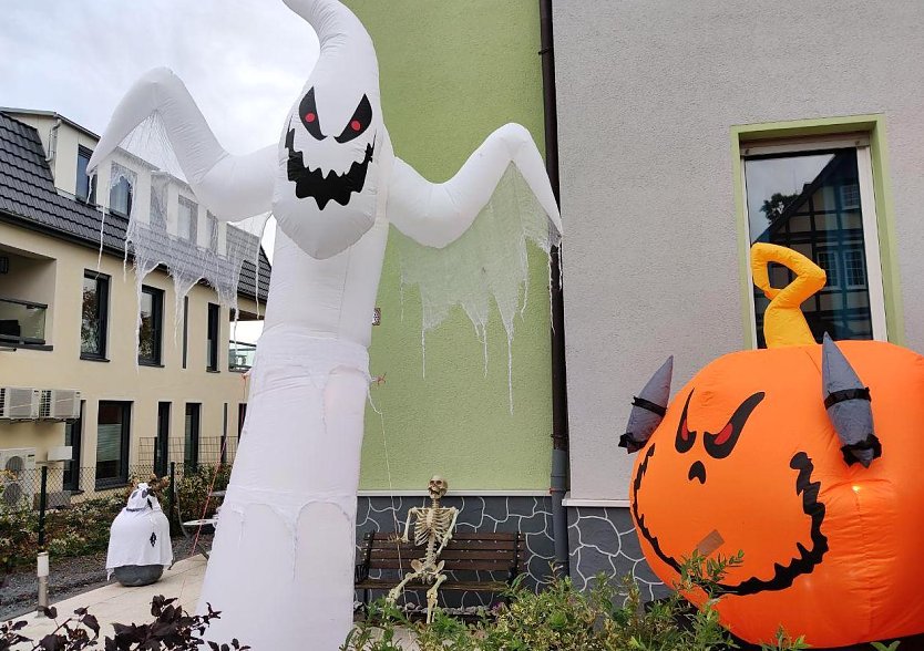 Halloween im garten (Foto: P.Blei)