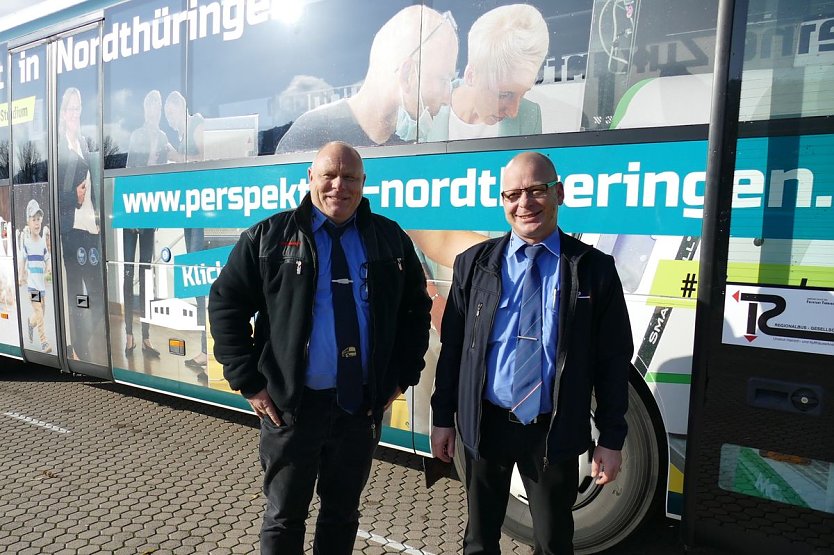 Rollender Botschafter f&uuml;r Nordth&uuml;ringen (Foto: Lisa Sch&auml;fer)