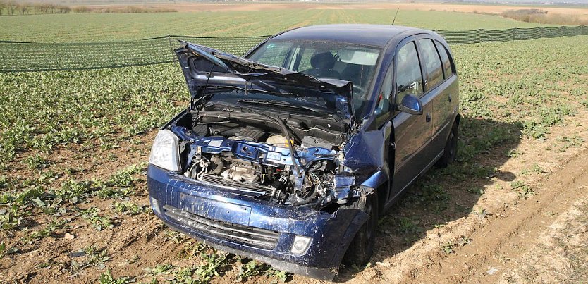 Unfall bei Oberspier (Foto: S.Dietzel)