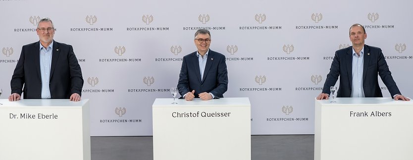 Virtuelle Pressekonferenz (Foto: Rotkäppchen Mumm)