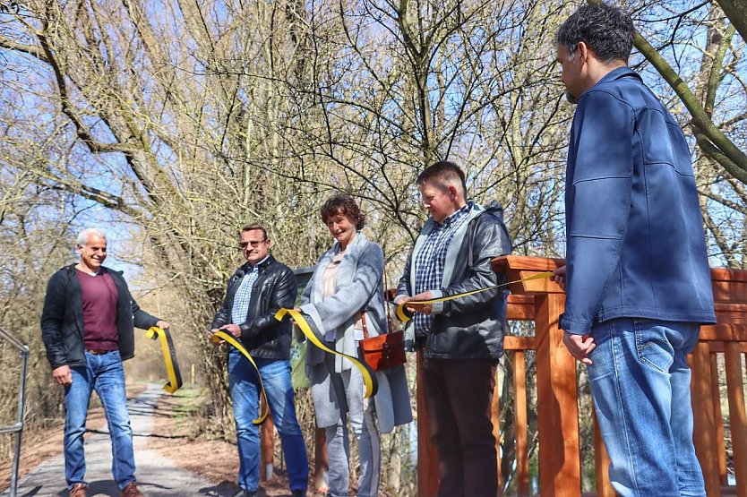 Brücke wurde freigegeben (Foto: Stadtverwaltung)