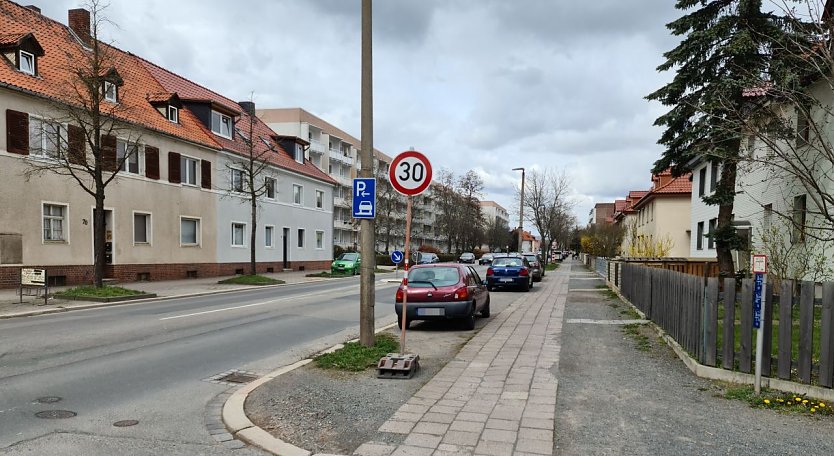 Schilderwald in der Bochumer Stra&szlig;e? (Foto: nnz)
