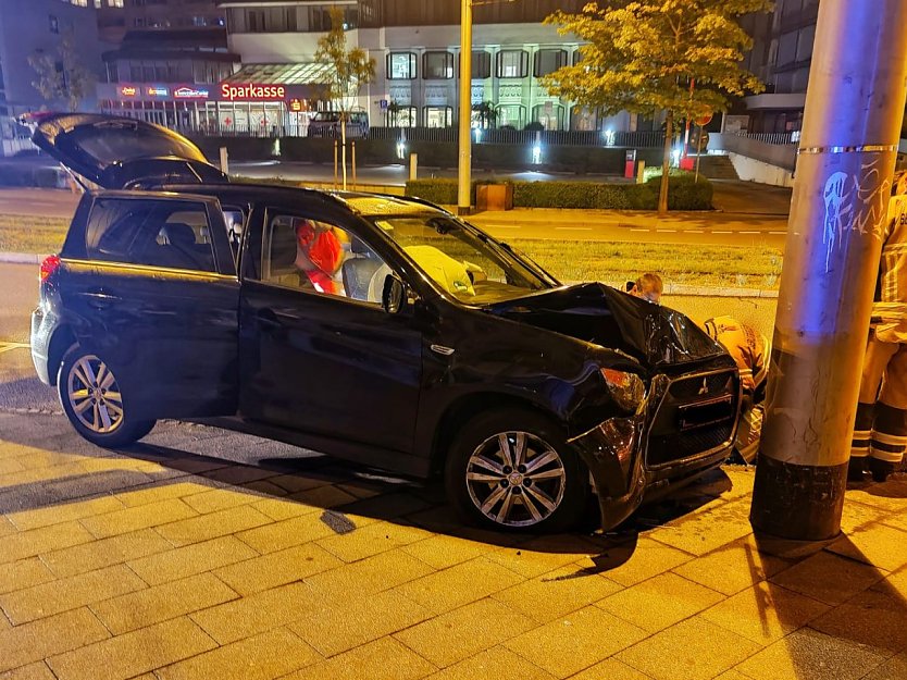 Unfall in der Töpferstraße (Foto: privat)