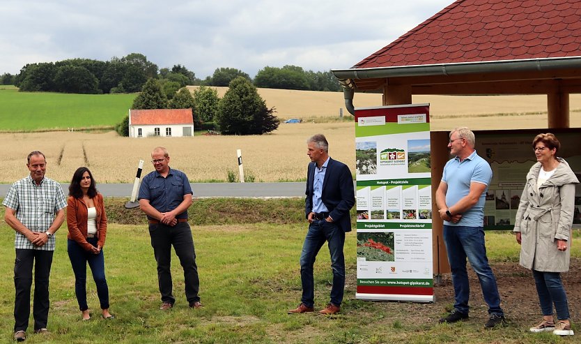 Einweihung des Infopavillons in Obersachswerfen (Foto: Vanessa Haufschild)