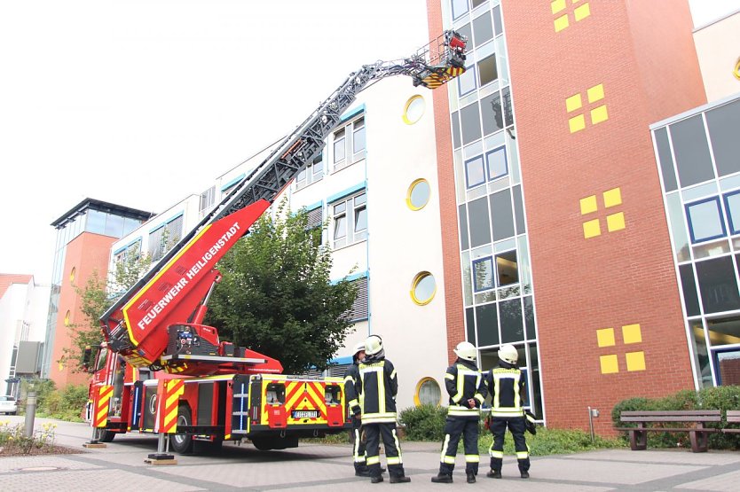 Einsatz am Krankenhaus (Foto: Feuerwehr Heiligenstadt)