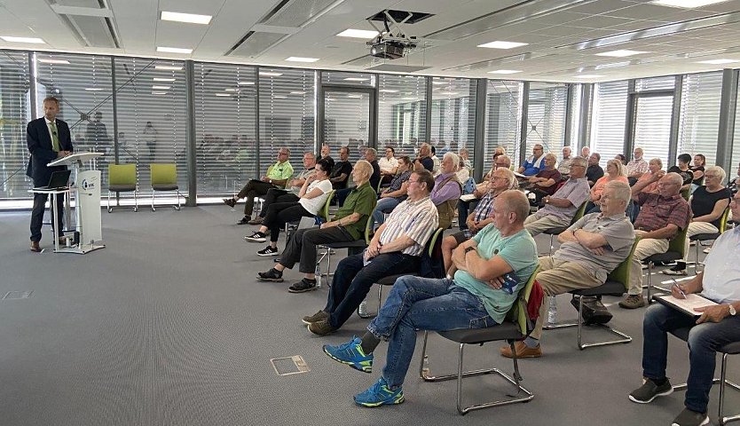 Sven Dörrmann bei seinem Rechenschaftsbericht (Foto: WBG) Sven Dörrmann bei seinem Rechenschaftsbericht (Foto: WBG)
