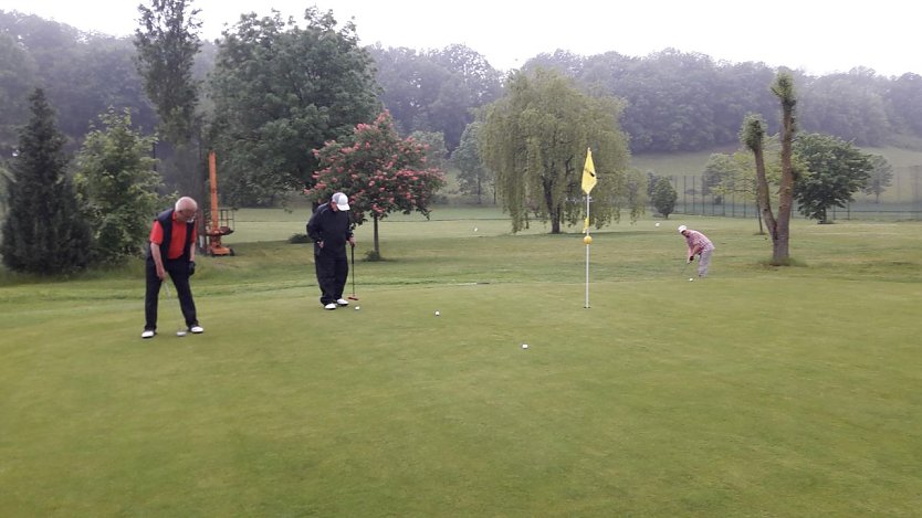 Endlich wieder einlochen - in Neustadt kann wieder Golf gespielt werden (Foto: Golfpark Neustadt)