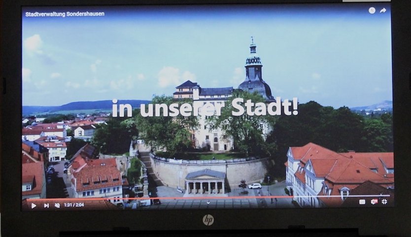 Neuer Imagefilm der Stadt Sondershausen (Foto: Eva Maria Wiegand)
