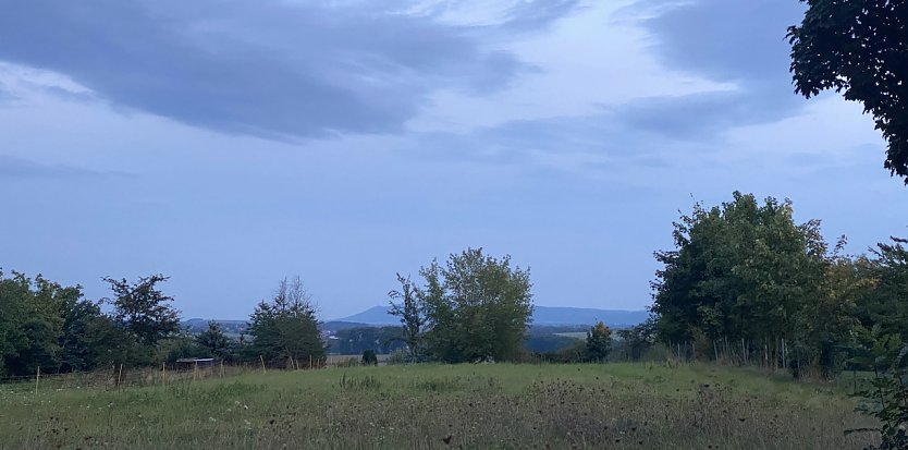 Abendstimmung in Nordhausen Nord (Foto: oas)