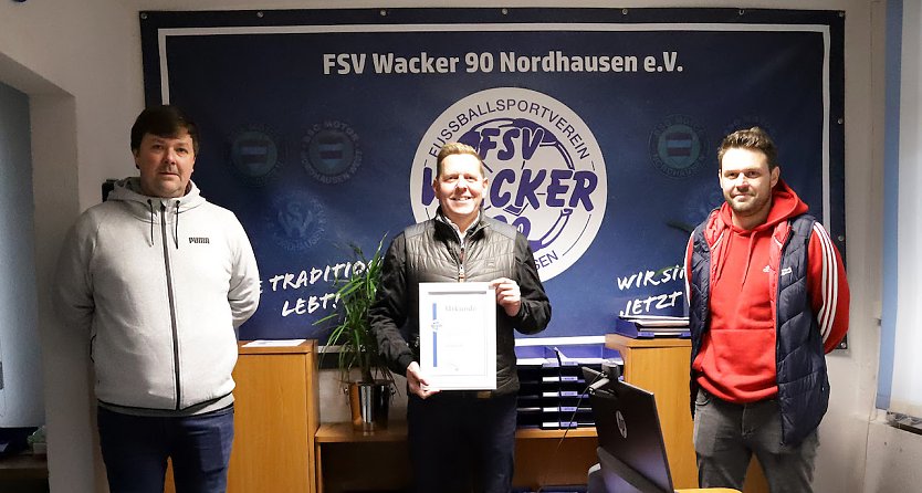 v.l.n.r.:Nils Porombka, Marc Weinrich, Torsten Klaus  (Foto: M.Liedke)