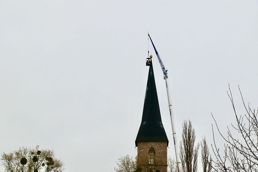 Mit der Illumination des Turms hat man 2018 erstmals begonnen (Foto: agl) Mit der Illumination des Turms hat man 2018 erstmals begonnen (Foto: agl)