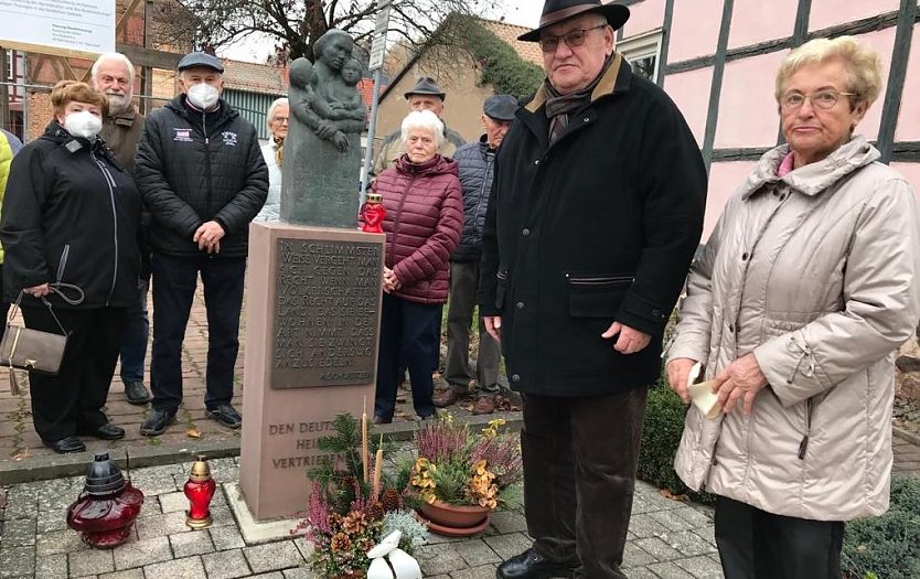 Gedenken der Vertriebenen zum Volkstrauertag (Foto: Anja Sturm)