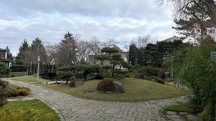 Blick in den Japanischen Garten Bad Langensalza  (Foto: oas)