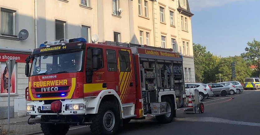 Ein Sonderkommando war im Einsatz (Foto: S.Dietzel)