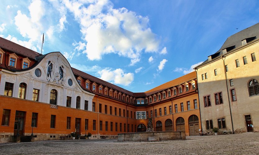 Außenansicht Schloss Sondershausen (Foto: Eva Maria Wiegand)