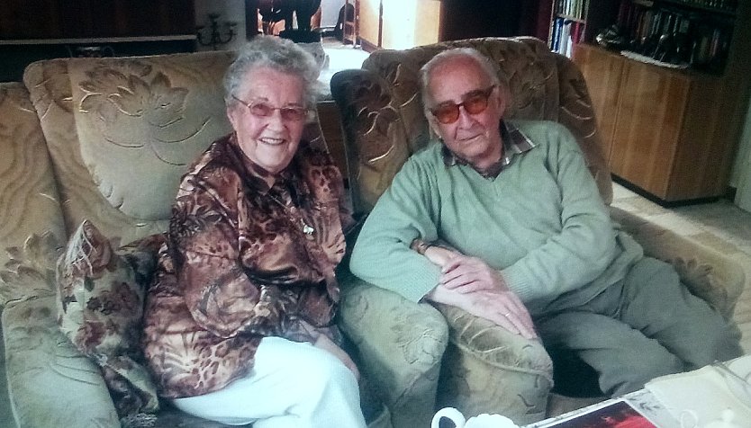 Über 70 Jahre sind Rupert und Ruth Ströbele verheiratet. (Foto: Kurt Frank)