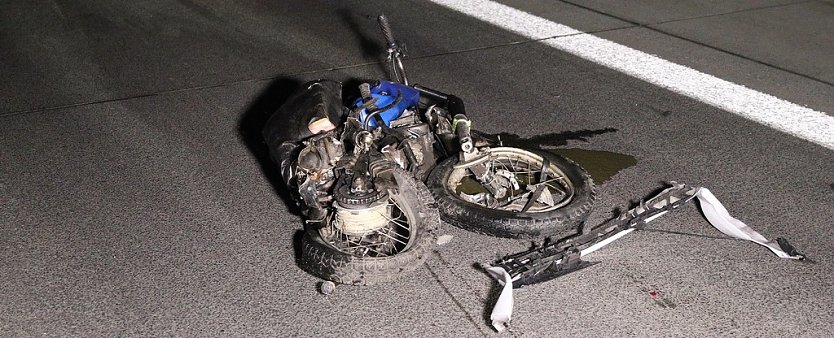 Schwerer Unfall auf der A38 (Foto: S. Dietzel)