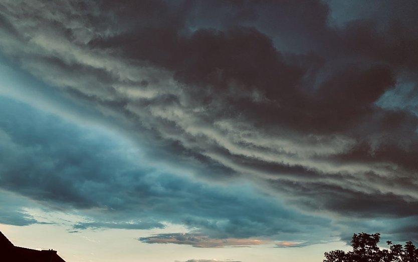 Unwetterwarnung im Kyffhäuserkreis (Foto: Archiv-Eva Maria Wiegand)