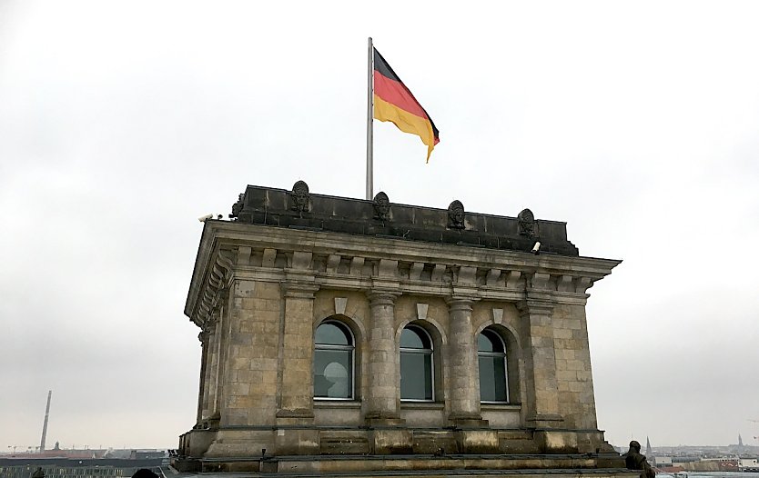 Blick vom Reichstag in Berlin (Foto: oas)