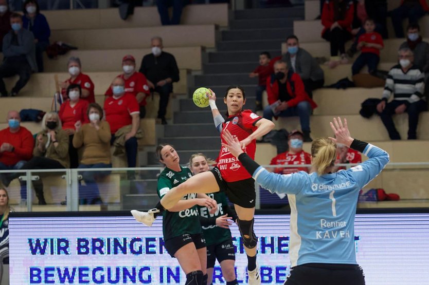 Yuki Tanabe spielt seit dieser Saison für den Thüringer HC. (Foto: Franziska J. Braun/THC)