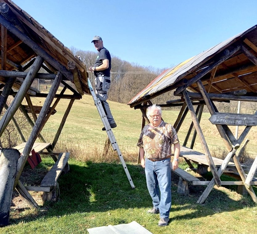 Peter Thiemrodt, Friedemann Brehm (Foto: C. Wilhelm)