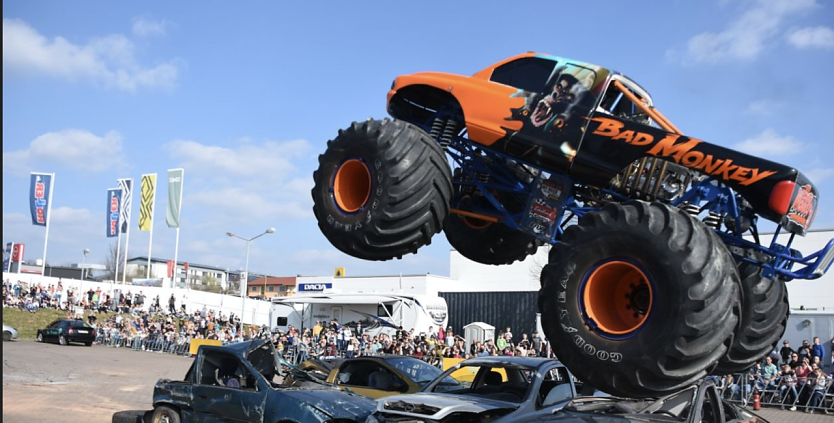 Gro&szlig;e Stunt Show in Nordhausen (Foto: Sven G&auml;mkow)