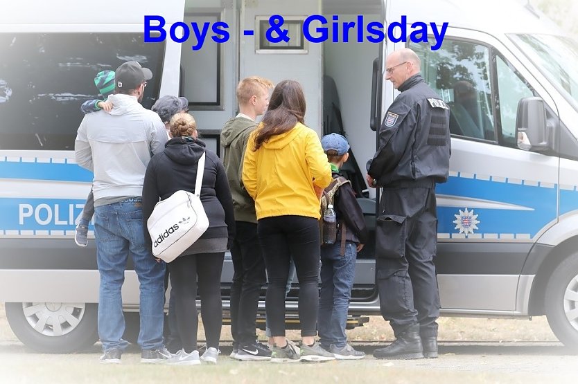 Boys & Girls Tag bei der Landespolizeiinspektion in Nordhausen und Mühlhausen (Foto: Landespolizeiinspektion Nordhausen)
