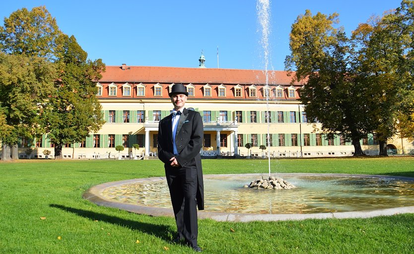 Osterspaziergang mit "Kammerdiener Albert" (Foto: Touristinformation Sondershausen)