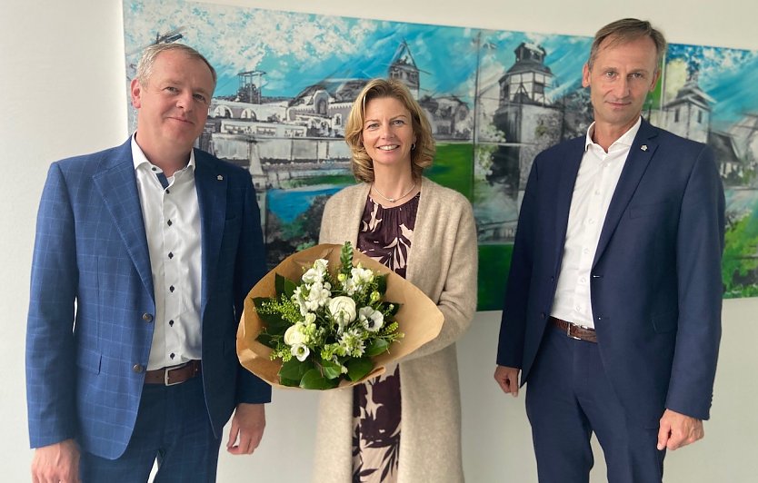 Steffen Louis, Alexandra Rieger und Sven Dörrmann (Foto: WBG)