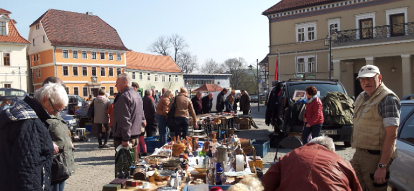 Trödelmarkt in Sonderhausen am 23.April (Foto: SDH)