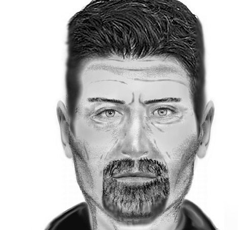 Phantombild des Sexualstraft&auml;ters (Foto: Polizei)