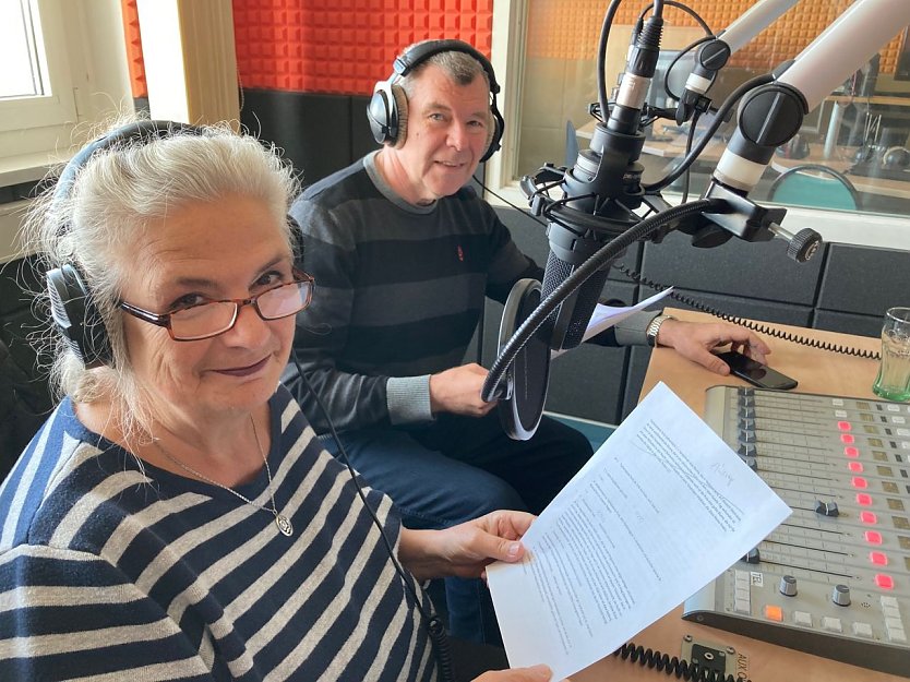 Anja Eisner und Igor Zarshytski (Foto: Radio ENNO)