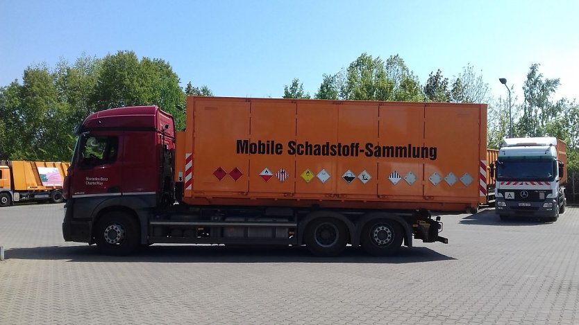 Das Schadstoffmobil tourt bald wieder durch den Landkreis (Foto: Pressestelle Landratsamt Nordhausen)