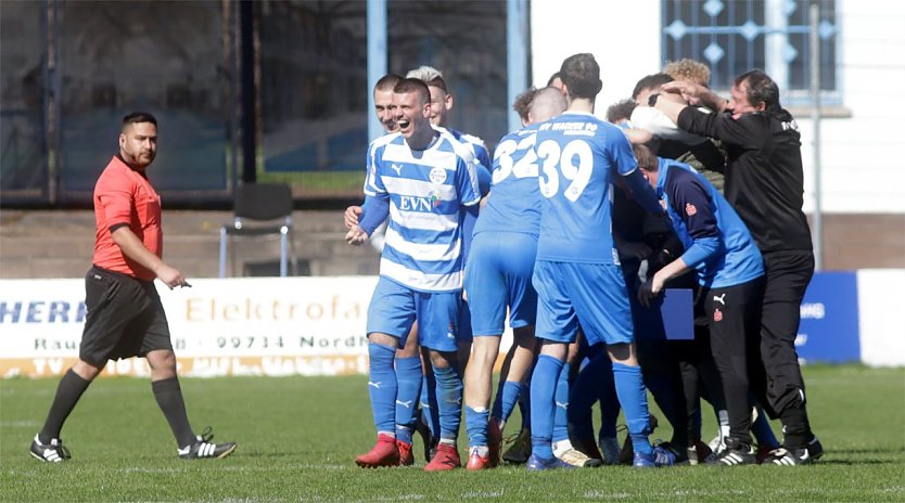 Gelingt der jungen Wacker-Elf gegen den FC Rot-Weiß morgen eine weitere Überraschung? (Foto: M.Liedke)