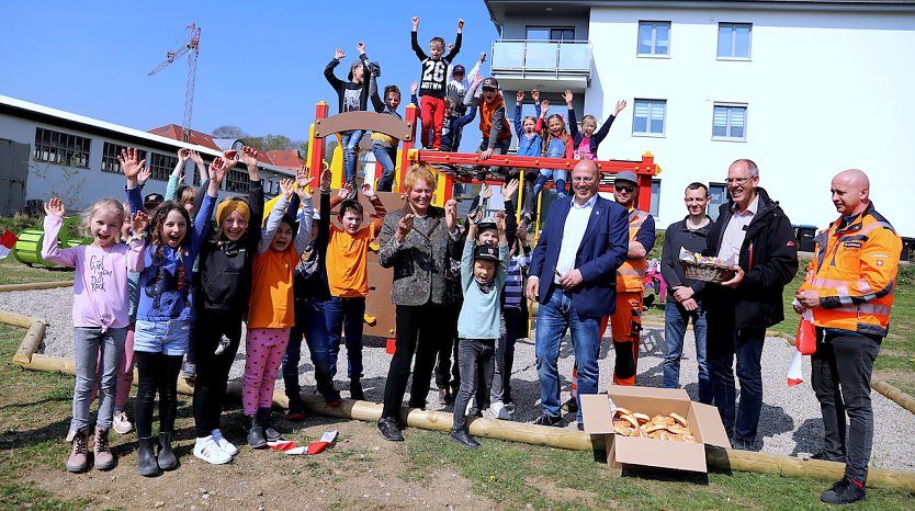 Spielpaltzeinweihung in Worbis (Foto: Stadt Leinefelde-Worbis)