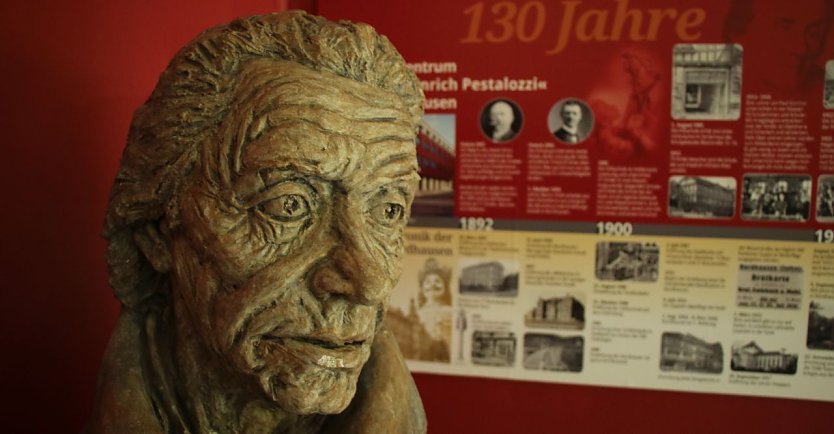 Das Förderzentrum Pestalozzi feiert diese Woche seinen 130. Geburtstag und hat zum Jubiläum sein Schulmuseum neu eröffnet (Foto: agl)