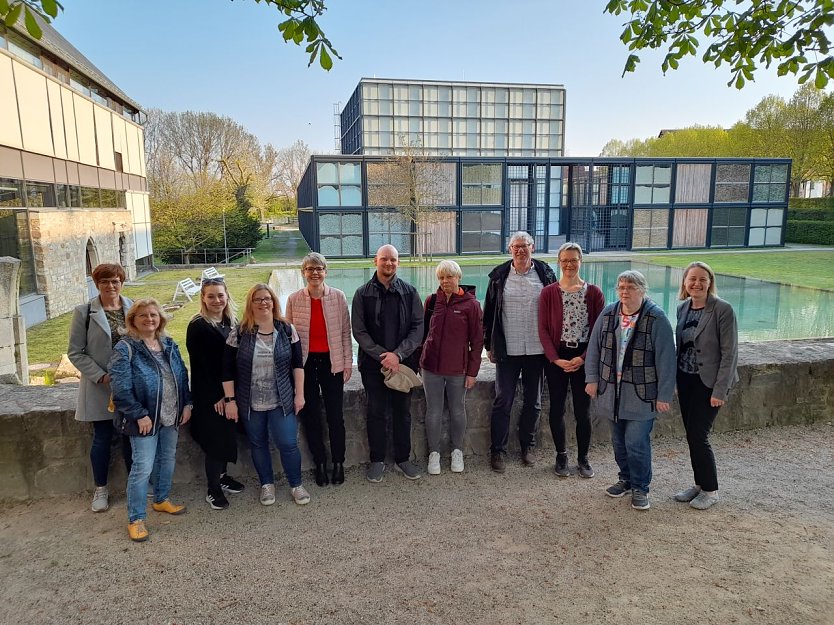 Mühlhäuser Gästeführer zu Gast in Volkenroda (Foto: Tourist Information Mühlhausen)