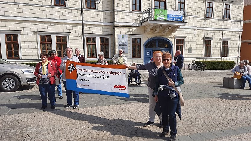 Tempo machen für Inklusion -barrierefrei zum Ziel (Foto: Dorothea Kieper)