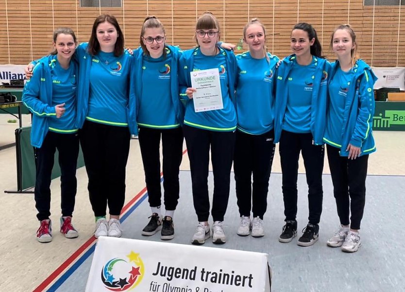 Das erfolgreiche Team des Herder-Gymnasiums in Berlin (Foto: M.Trümper)