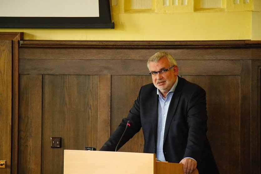 Amtsinhaber und Favorit: Stefan Nüßle (Foto: agl)