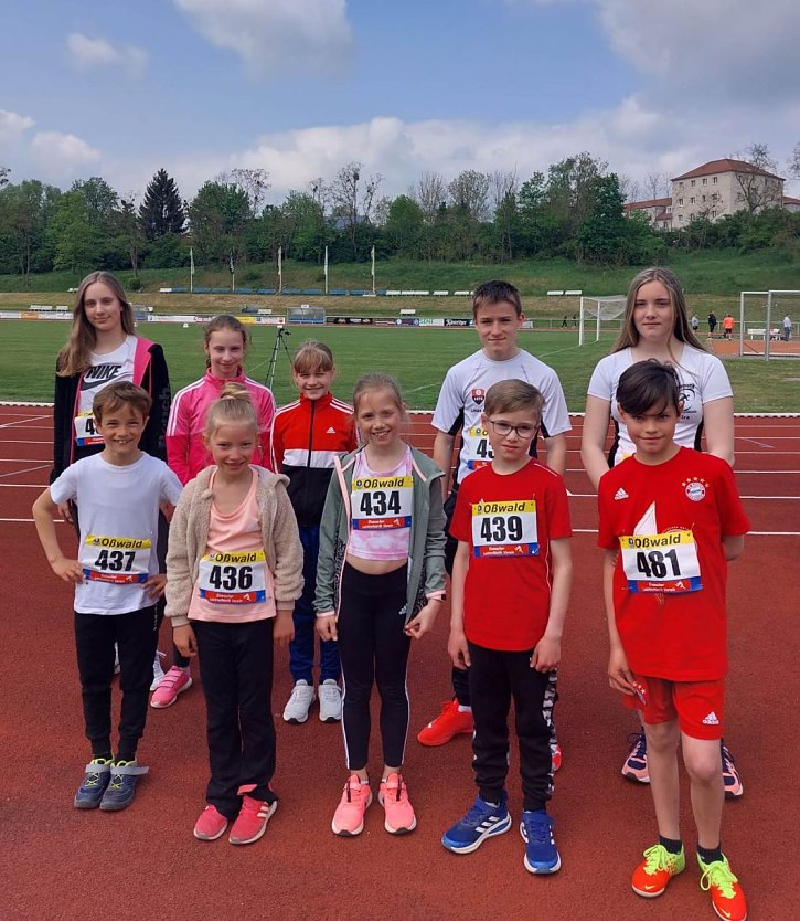 Die Worbiser Leichtathleten waren zu Gast in Eisenach (Foto: SV Einheit 1875 Worbis)