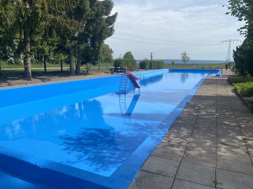 Das Uthlebener Freibad öffnet bald seine Pforten (Foto: Stadt Heringen)